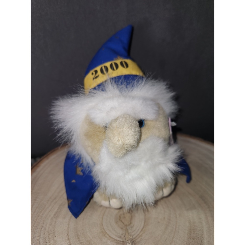 Swibco 2000‎ Puffkins Mystic the Millennium Wizard Plush Stuffed Toy Doll w/ TAG